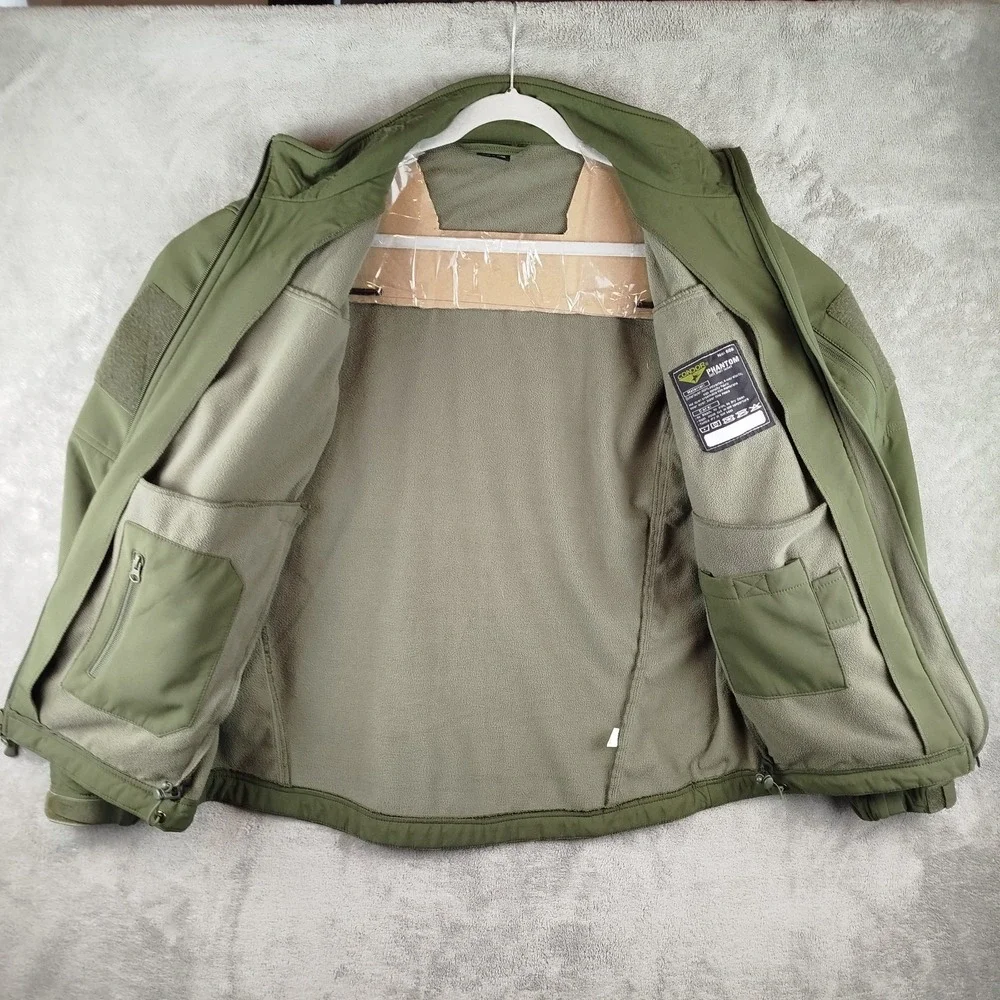 Condor Phantom 606 Full Zip L Military Green Soft Shell  Tactical‎ Jacket P121